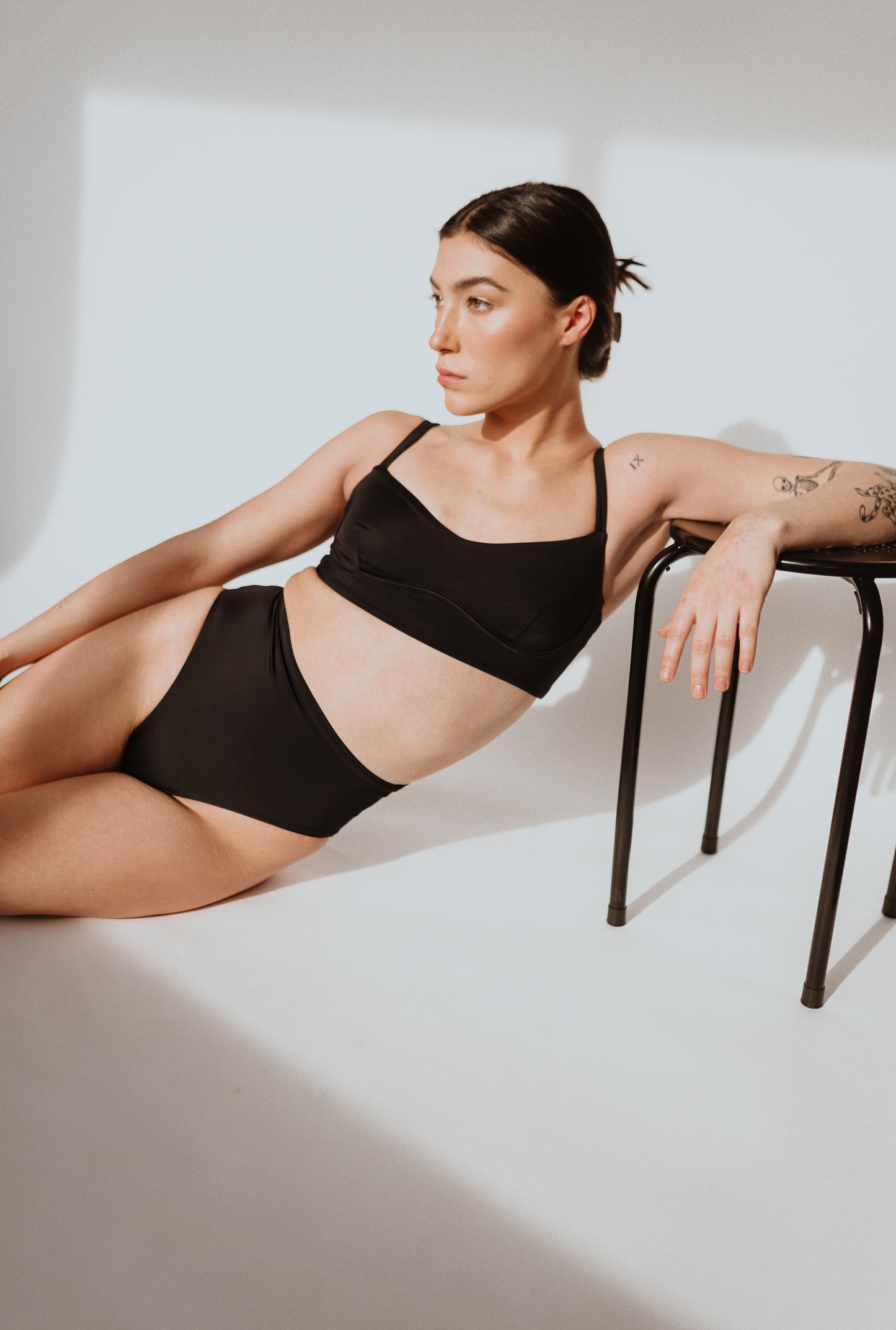 black two piece swimsuit in canada