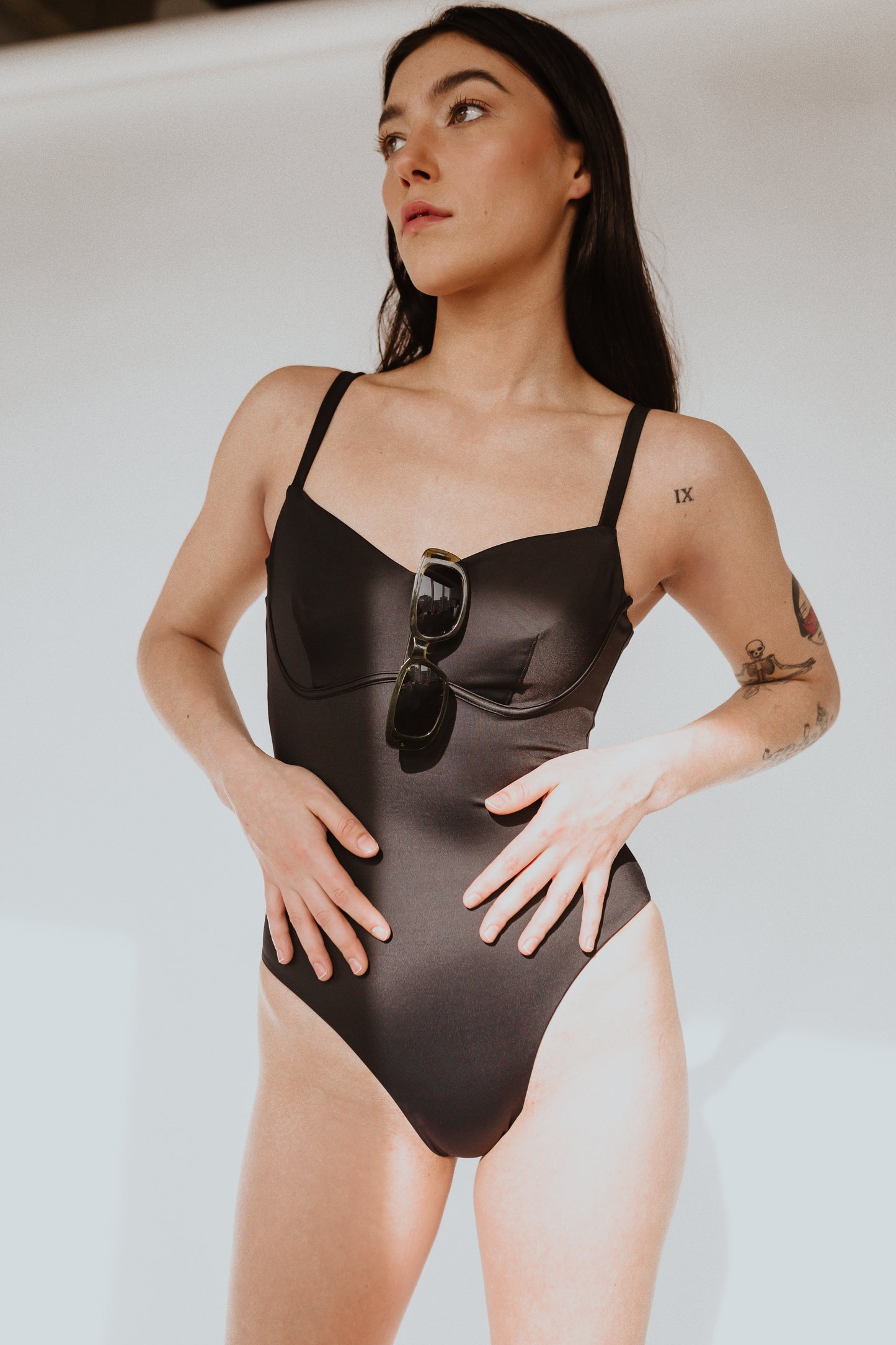 black one piece swimsuit in canada