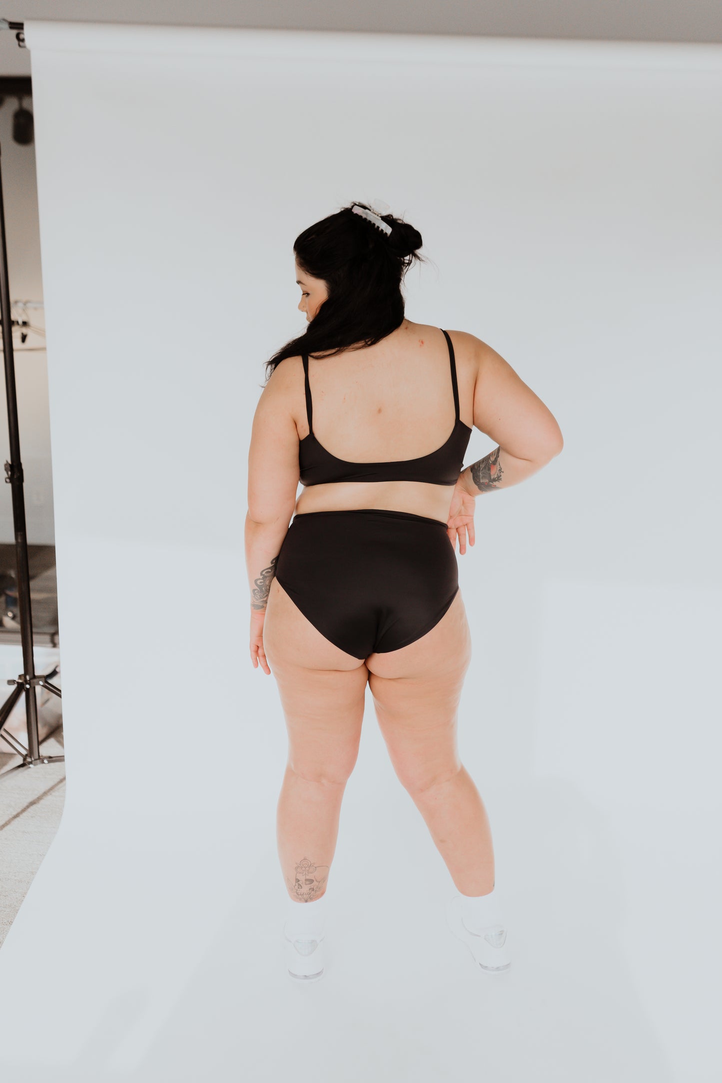 black two piece swimsuit in canada